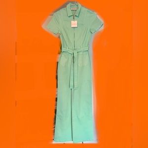 Rachel Antonoff Sal Jumpsuit in Mint